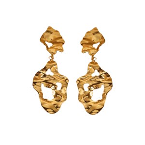 By Stær - Sofia Øreringe, Forgyldt